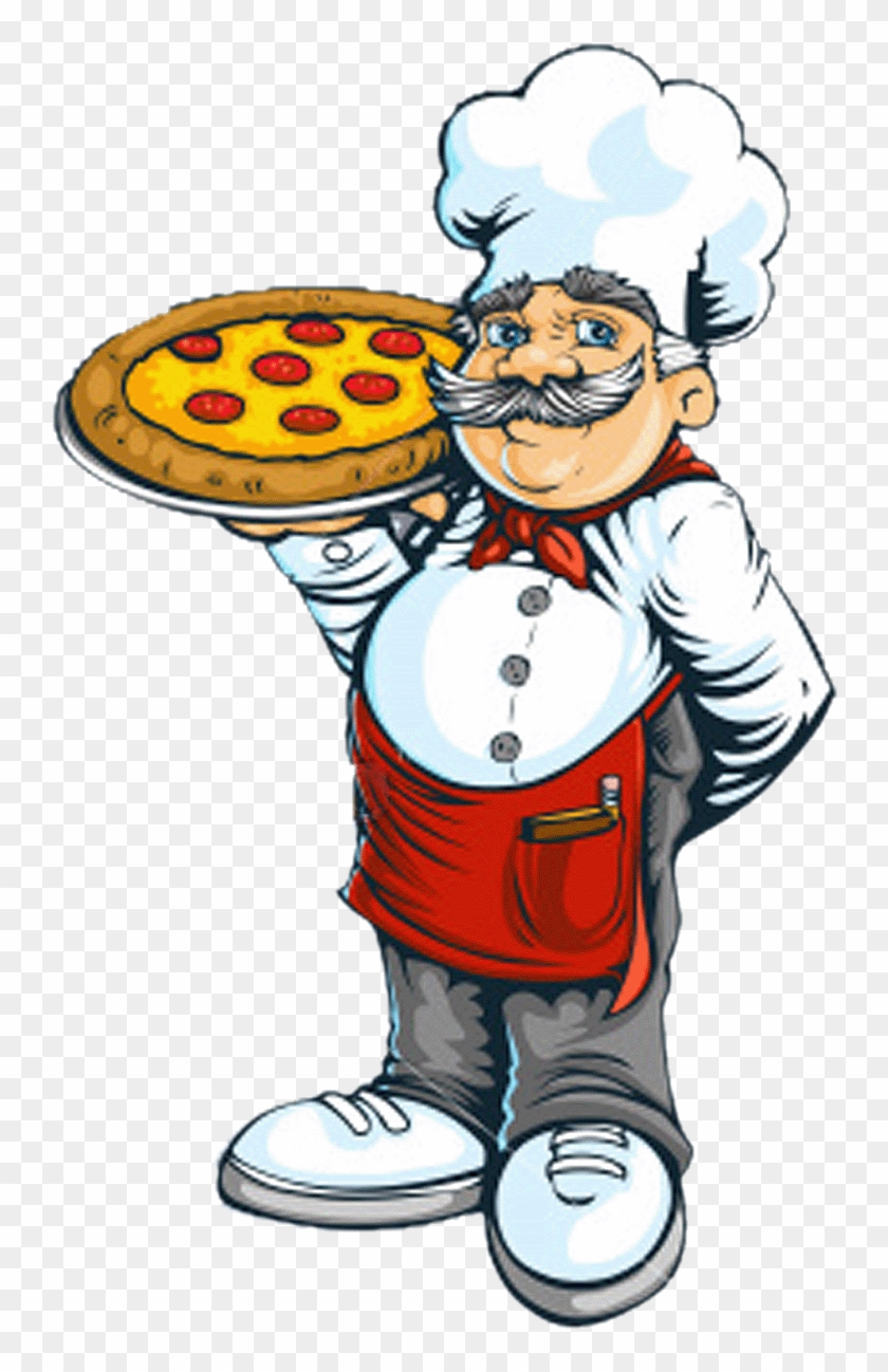 Pizza Chef Logo Clipart - Pizza Chef Logo Png #571994