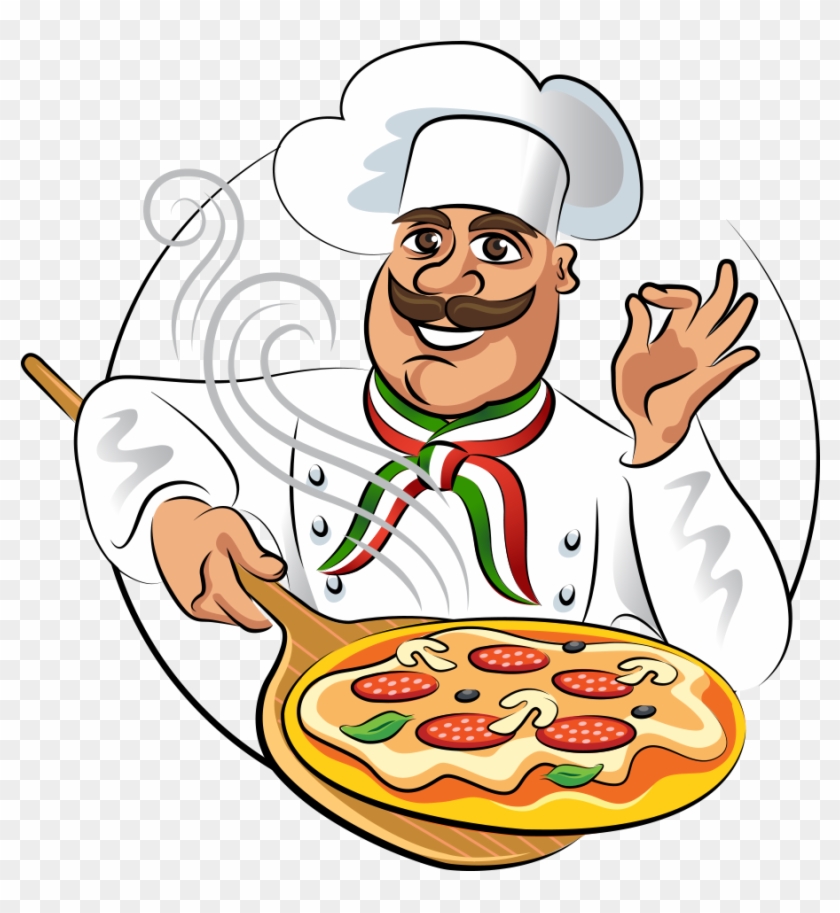 Pizza Chef Buffet Cooking - Pizza Chef Png #572022