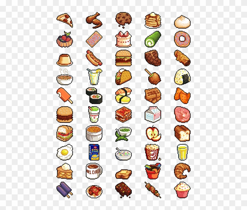 Tumblr Mqvv1yeov61rcwe1ro1 500 500×652 Pixels - Food Pixel Art #572115