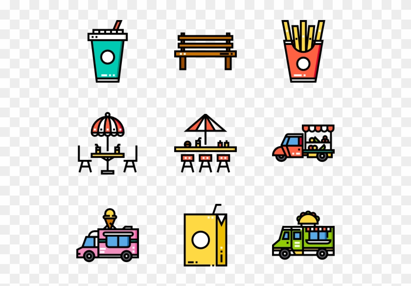 Food Truck - Foodtruck Icon #572119