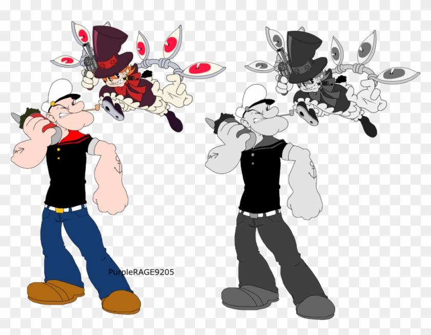 Popeye The Sailor Vs Peacock By Purplerage9205 - Peacock Vs Popeye #572272