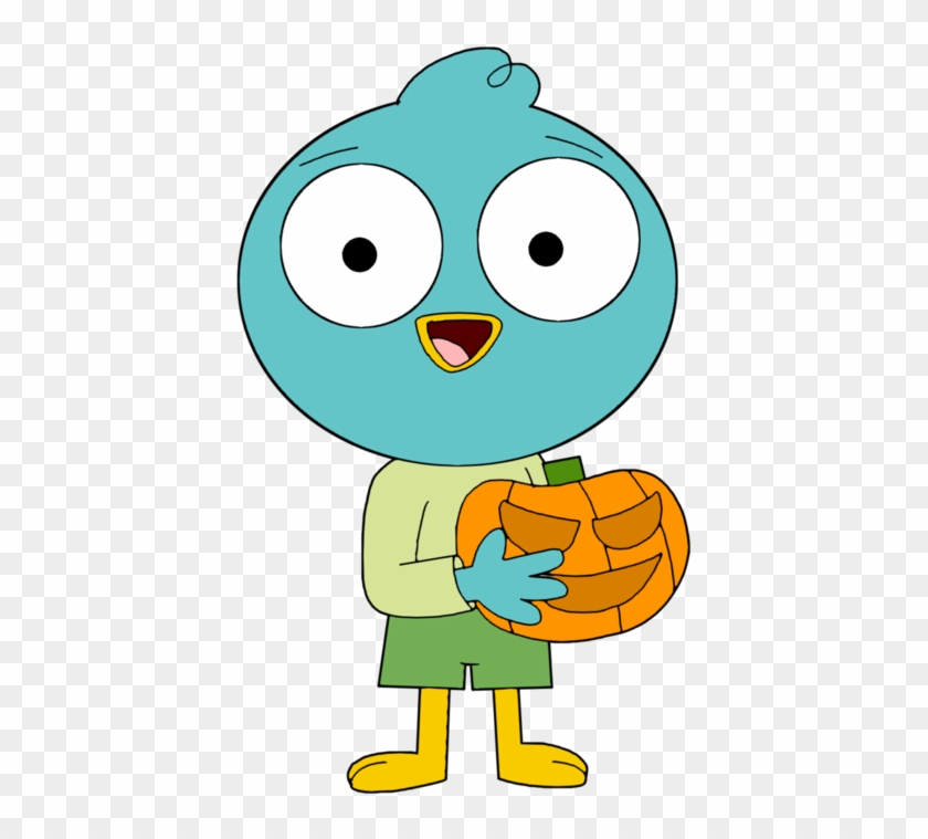 Harvey Beaks With A Pumpkin By Marcospower1996 - Cartoon #572455