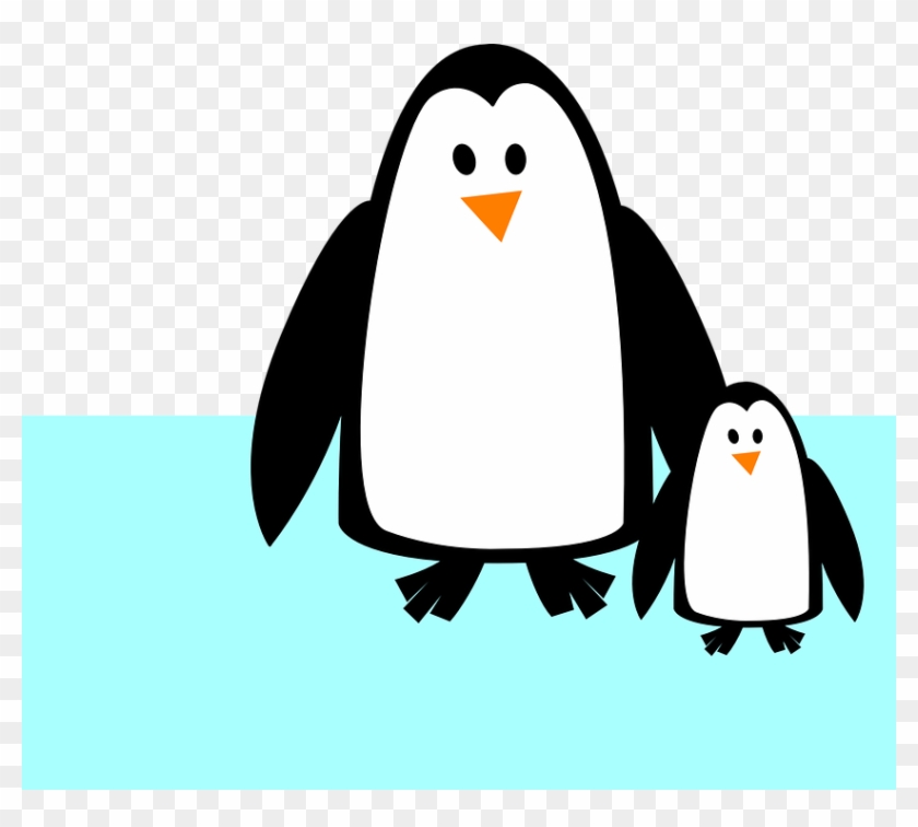 King Penguin Clipart Baby Penguin - Penguin Clipart Black And White #572531