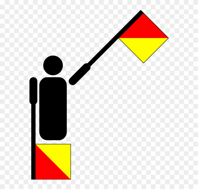 File - Semaphore Echo - Svg - Semaphore Letter E #572566