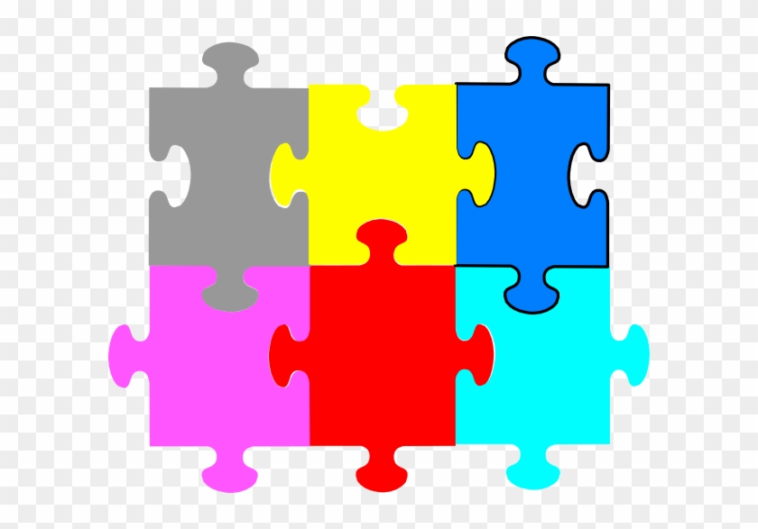 Jigsaw Puzzle Pieces Clip Art - Puzzle Pieces Clip Art Powerpoint #572746