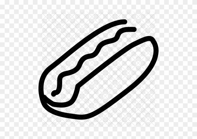 Hot Dog Icon - Hamburger #572813