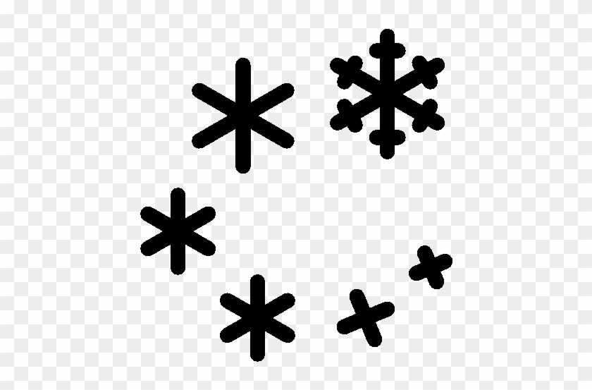 Snowflakes Vector Free Gold #572878