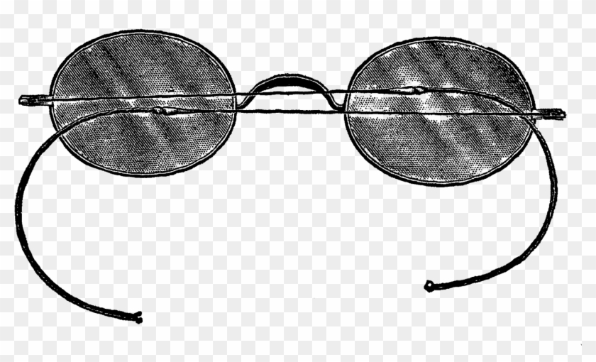 Eyeglasses Vintage Illustration Image - Line Art #572904