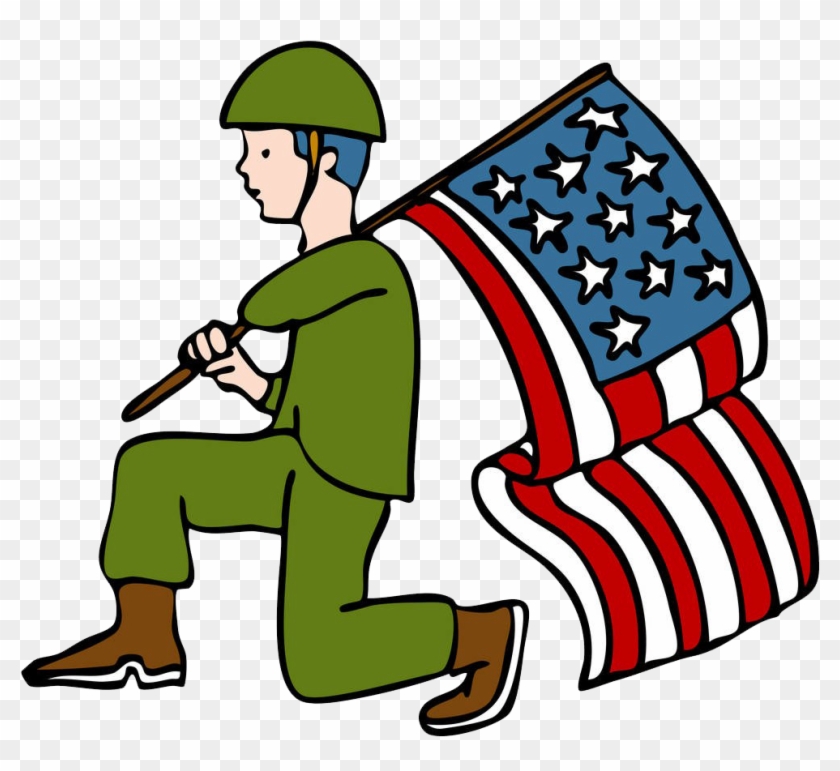 Veterans Day Parade Soldier Clip Art - Veterans Day Parade Soldier Clip Art #572961