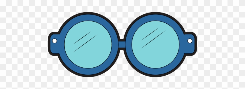 Kid Glasses Icon - Circle #572929