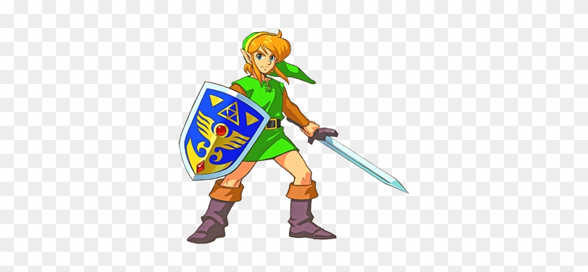 The Legendary Hero Is The Title Bestowed Upon Link - Legend Of Zelda A Link #573041