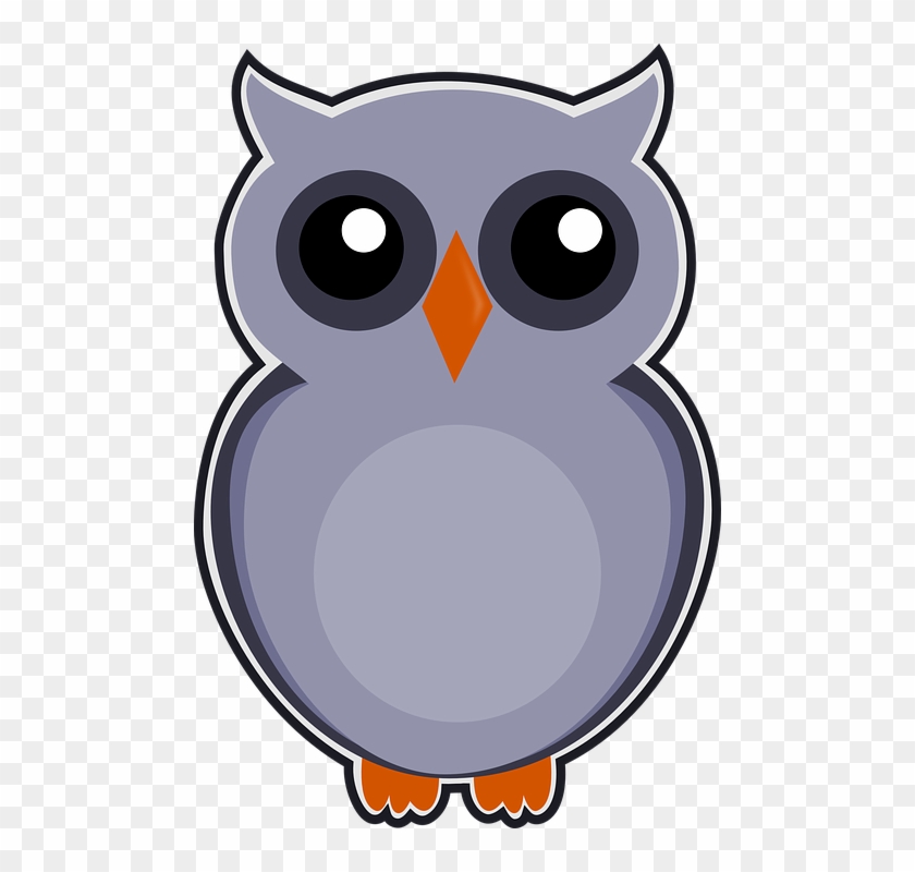 Owl By Bluefreenity - Gambar Burung Hantu Animasi #573097