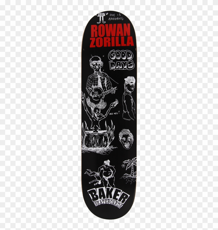 Baker Rowan Good Days Skateboard Deck - Baker Skateboards #573125