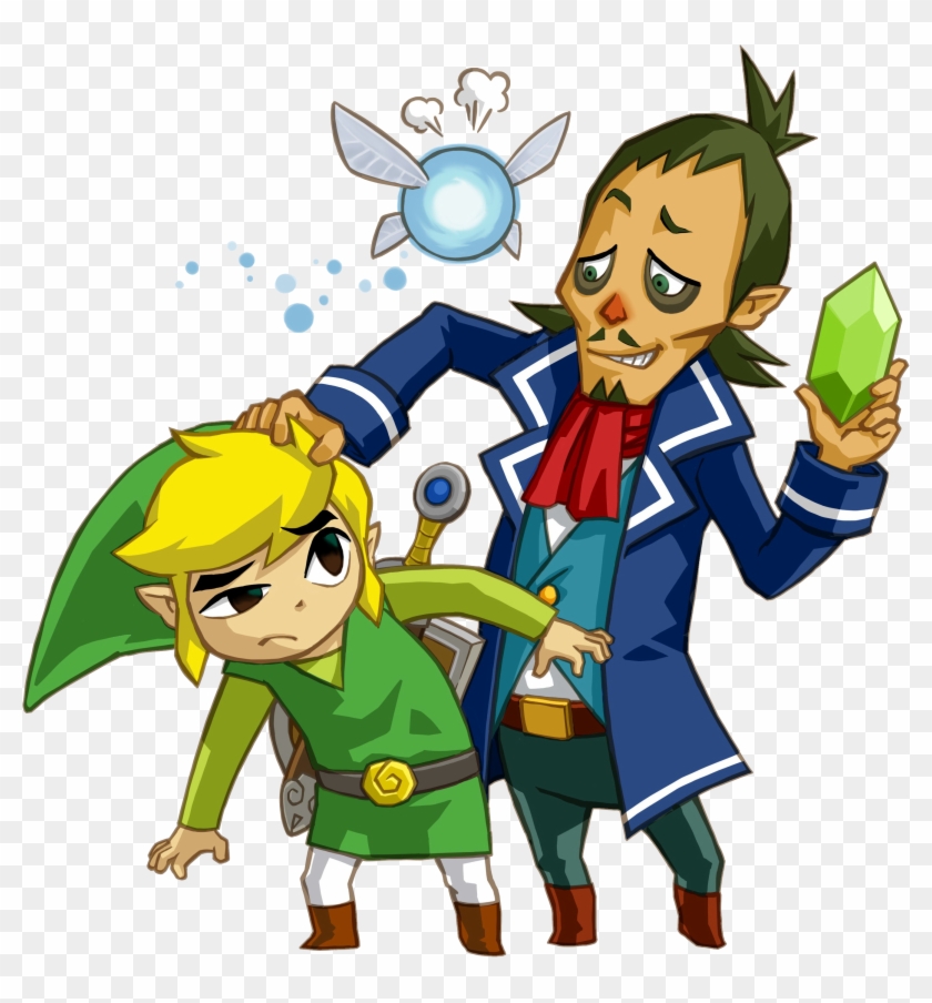 To Add Insult To Injury, When Link Finally Recovers - Legend Of Zelda Phantom Hourglass #573277