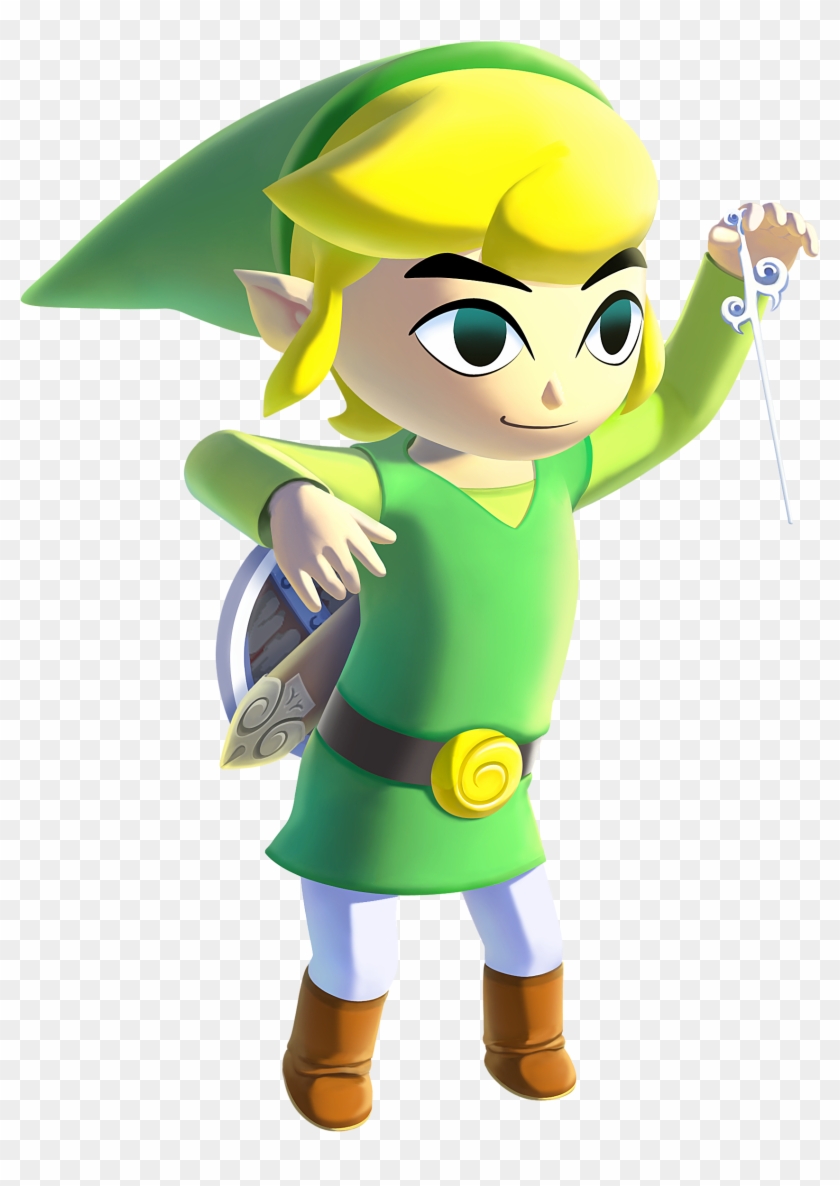 The Wind Waker & Phantom Hourglass - Legend Of Zelda Wind Waker Hd Link #573302