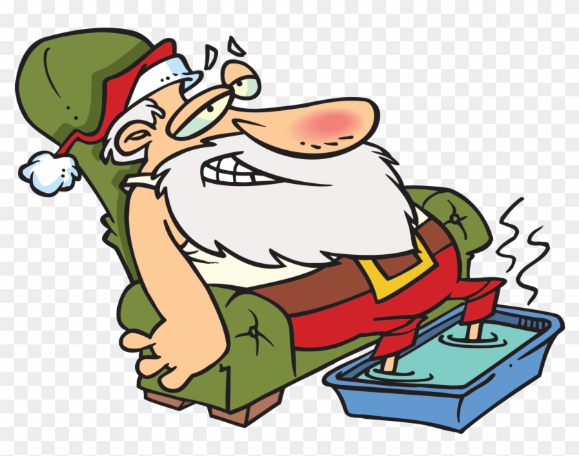 After All The Christmas Food And Cheer, Our Bodies - Funny Christmas Clip Art #573385
