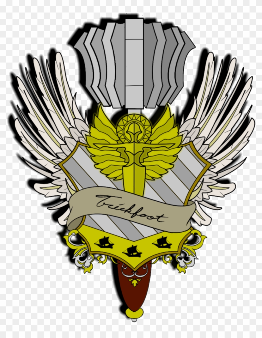 “trickfoot Family Crest For Pike Is Complete - Crest #573475