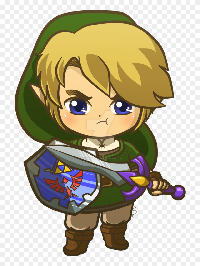 Link Legend Of Zelda Chibi Charm By Pinkplaidrobot - Link Legend Of Zelda Chibi #573544
