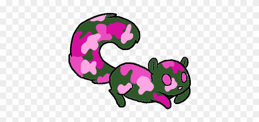 Pink Camo Squirrel By Justarandomkid - Pink Camo Squirrel By Justarandomkid #573560