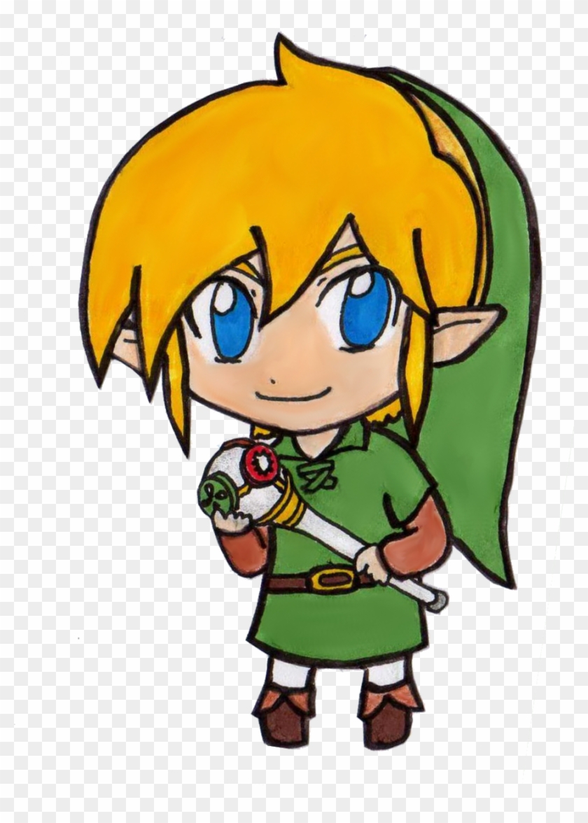 Chibi Link - Zelda Oracle Of Seasons Link #573596