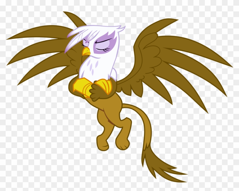 Irisiter, Crossed Arms, Eyes Closed, Gilda, Griffon, - Cartoon #573654