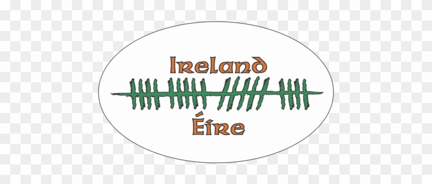 Ireland Ogham Bumper Sticker - County Cork, Ireland Rectangle Magnet #573773