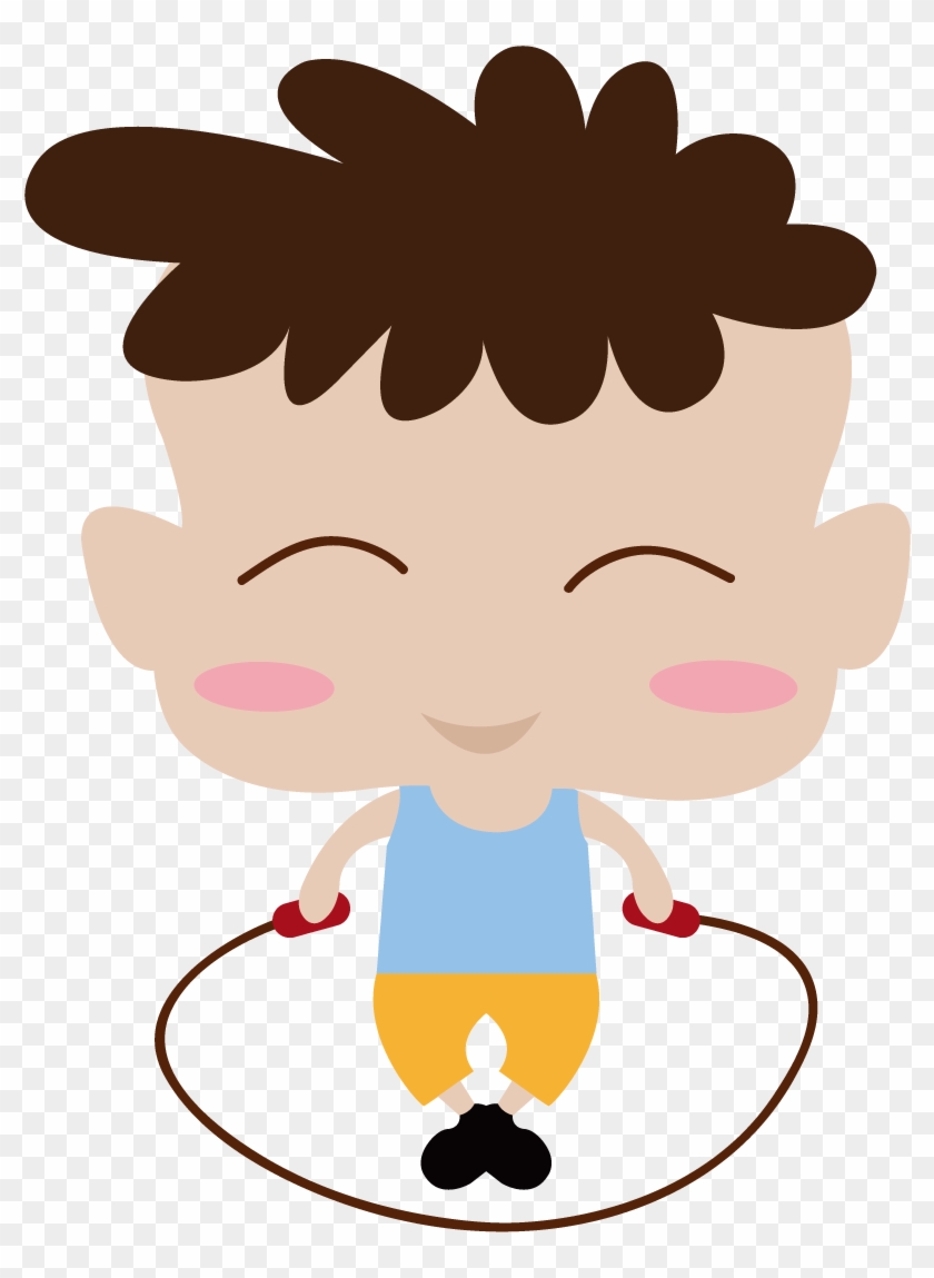 Child Skipping Rope Clip Art - Child Skipping Rope Clip Art #573862