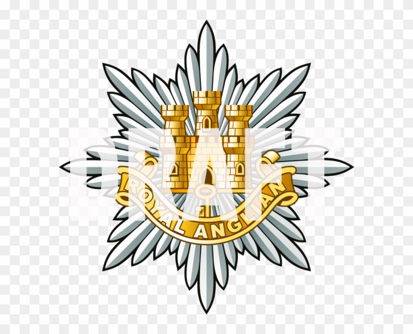 Military Insignia Pillbox - Royal Anglian Regiment Cap Badge #573829