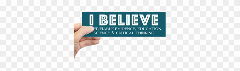 I Believe Bumper Bumper Sticker - Bumper Sticker #573857