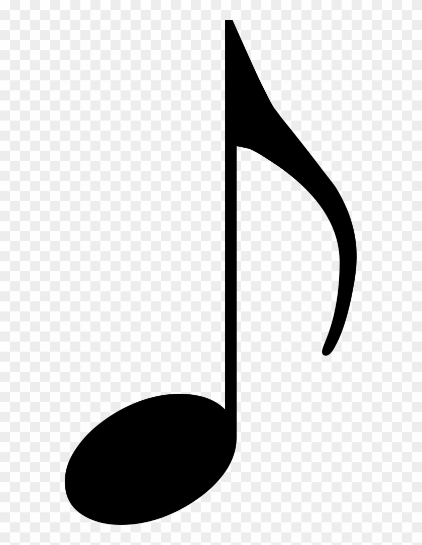 Music Notes Clipart One - 1 8 Music Note #573970
