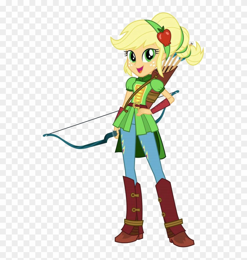 Alternate Hairstyle, Applejack, Archery, Arrow, Arrows, - Mlp Friendship Games Archery #574076