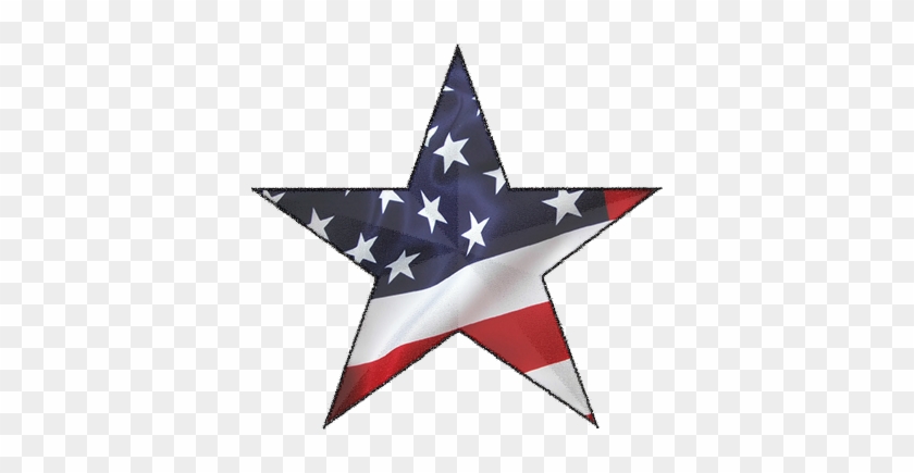 Red, White, Blue - Red White And Blue Star Png #574304