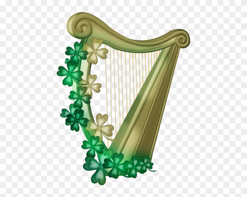 Svet Klip-artu - Clipart Irish Harp #574413