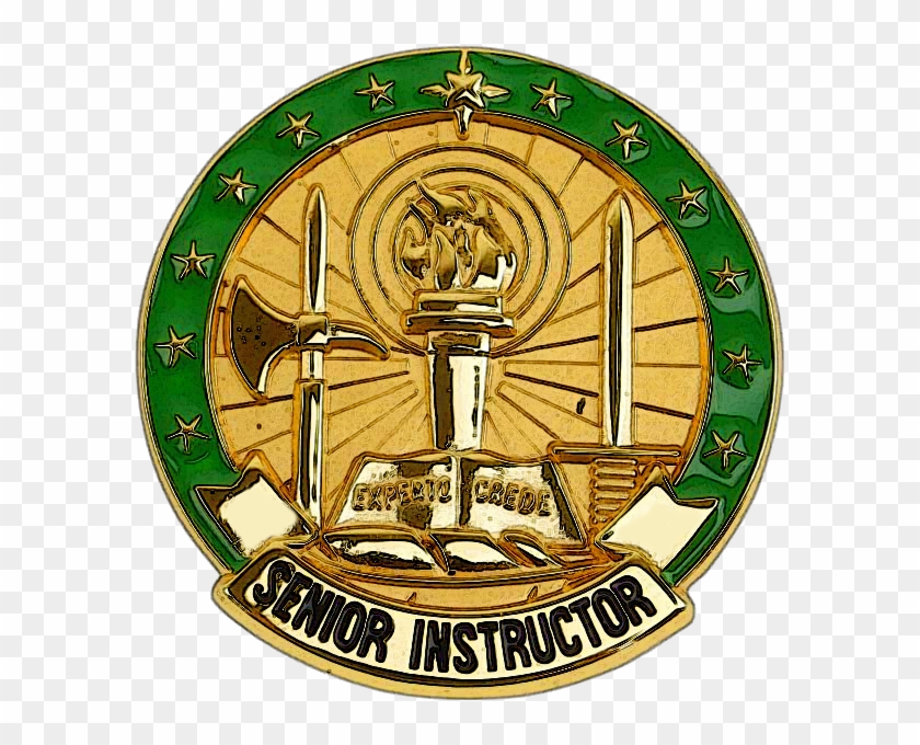 Army Senior Instructor Badge #574521