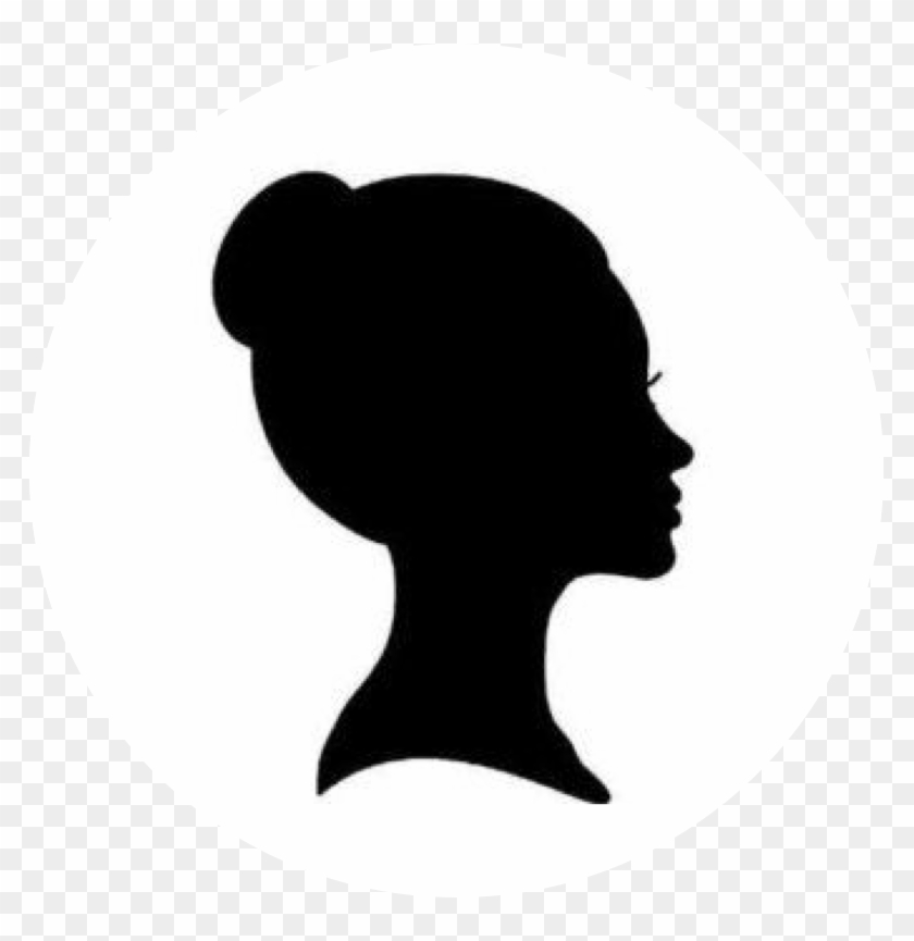 Woman Head Silhouette Outline Mydrlynx - Woman Face Silhouette Profile #574585