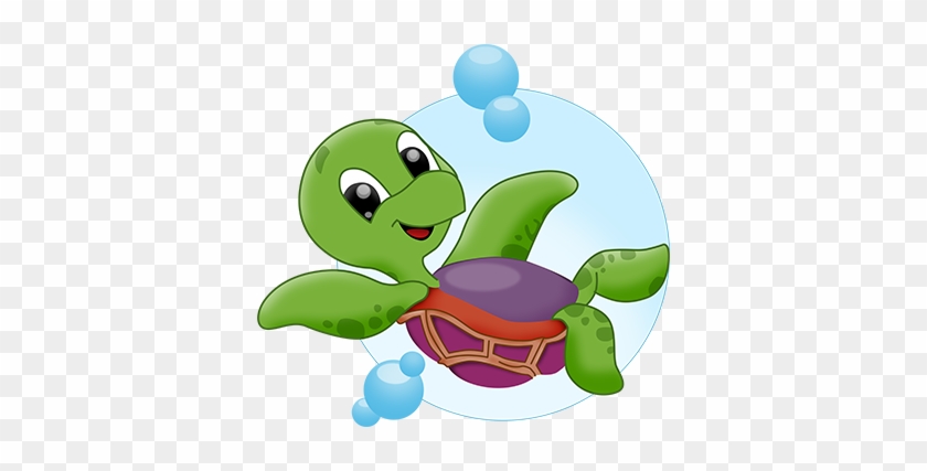 Cartoon Turtle Children's Wall Sticker - Tortugas Marinas Animadas Bebes #574634