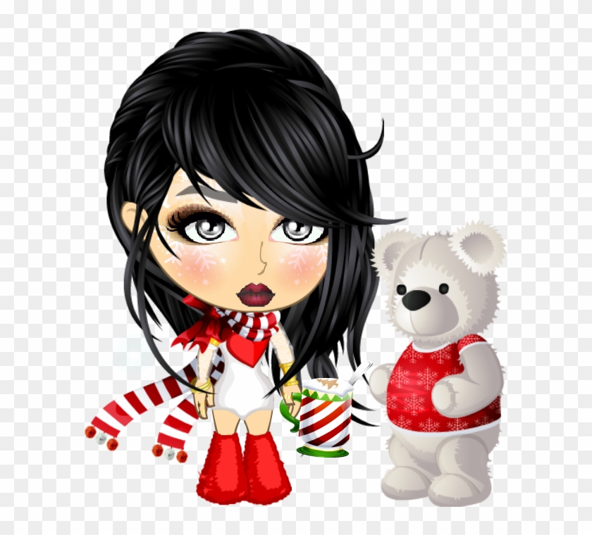 Black Braiden Bun Black Pierre Tied Up - Cartoon #574638