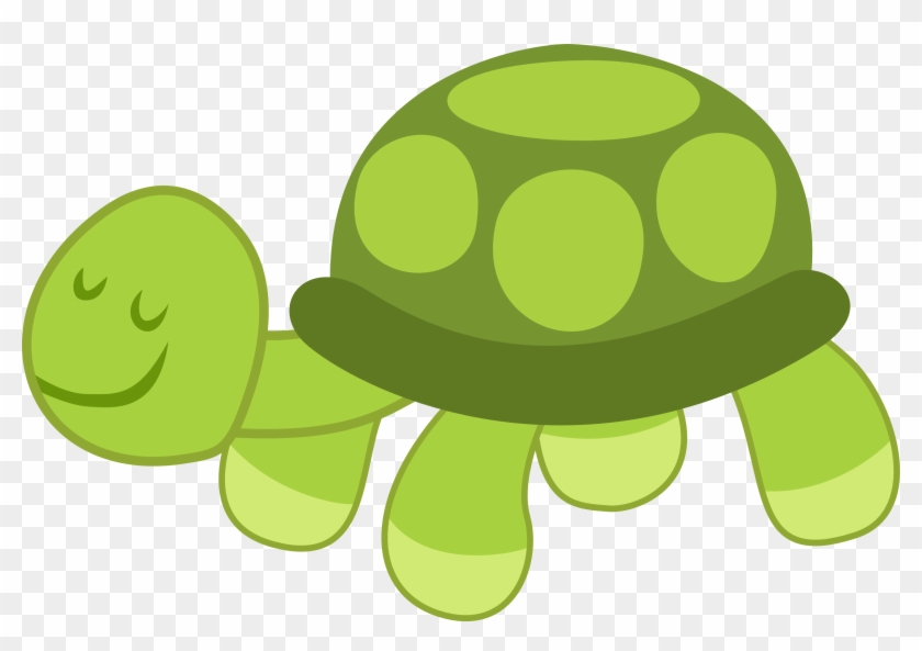 Cartoon Turtle With Big Eyes - Mlp Plushie Vector #574642