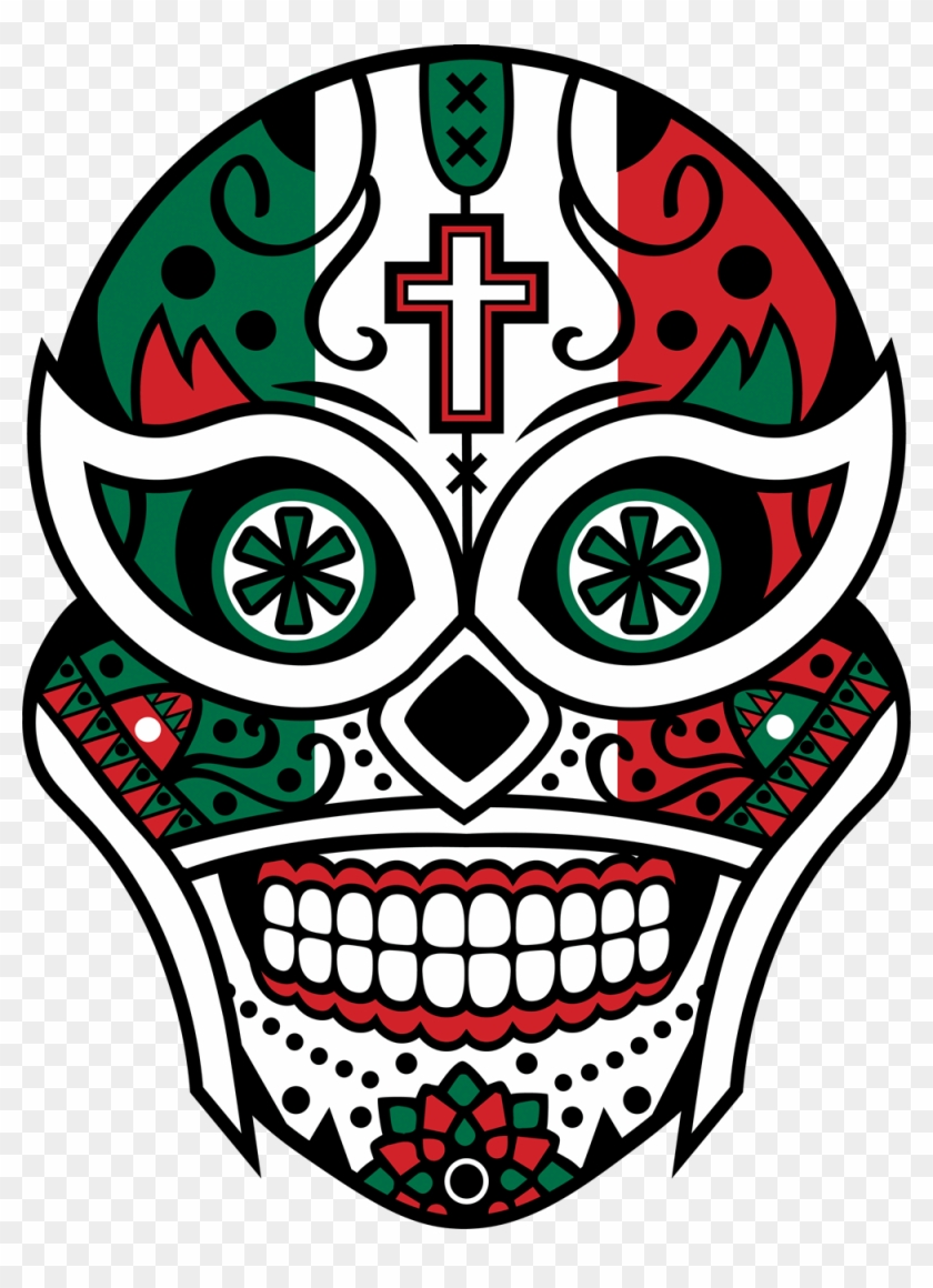 Combining Our Love Of Sugar Skulls And Luche Libre - Combining Our Love Of Sugar Skulls And Luche Libre #574686