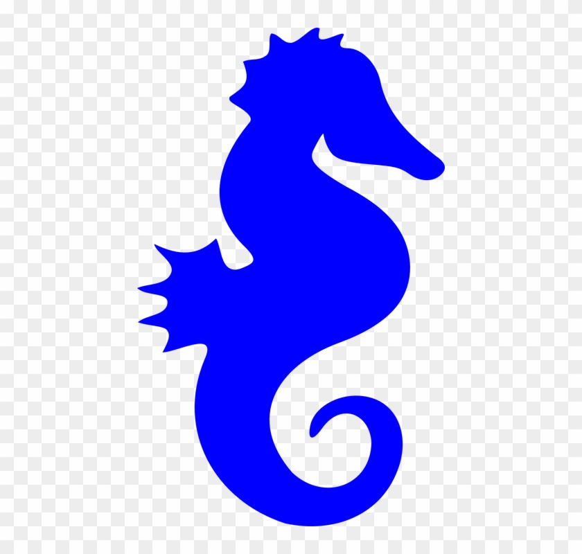 Portrayal - Clipart - Seahorse Silhouette Png #574697