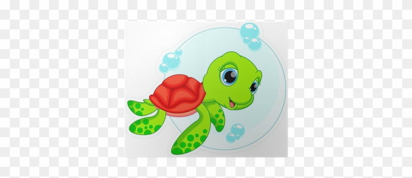 Baby Sea Turtle Cartoon #574701