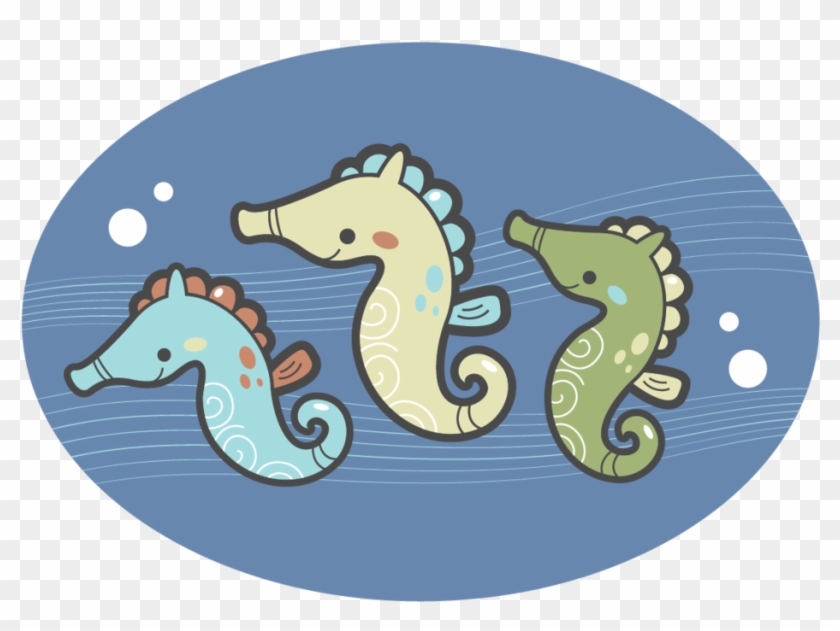 Seahorses-02 - Cartoon #574702