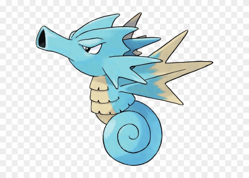 Horsea's Evolution, Seadra, Is Pretty Much All Menace, - Pokemon Seadra #574721