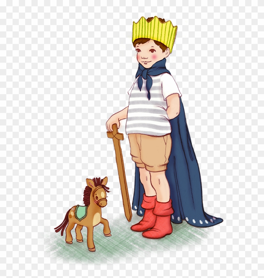 Tattyoo Little Prince - Belle And Boo - I Am King Greeings Card Aa3751 #574863