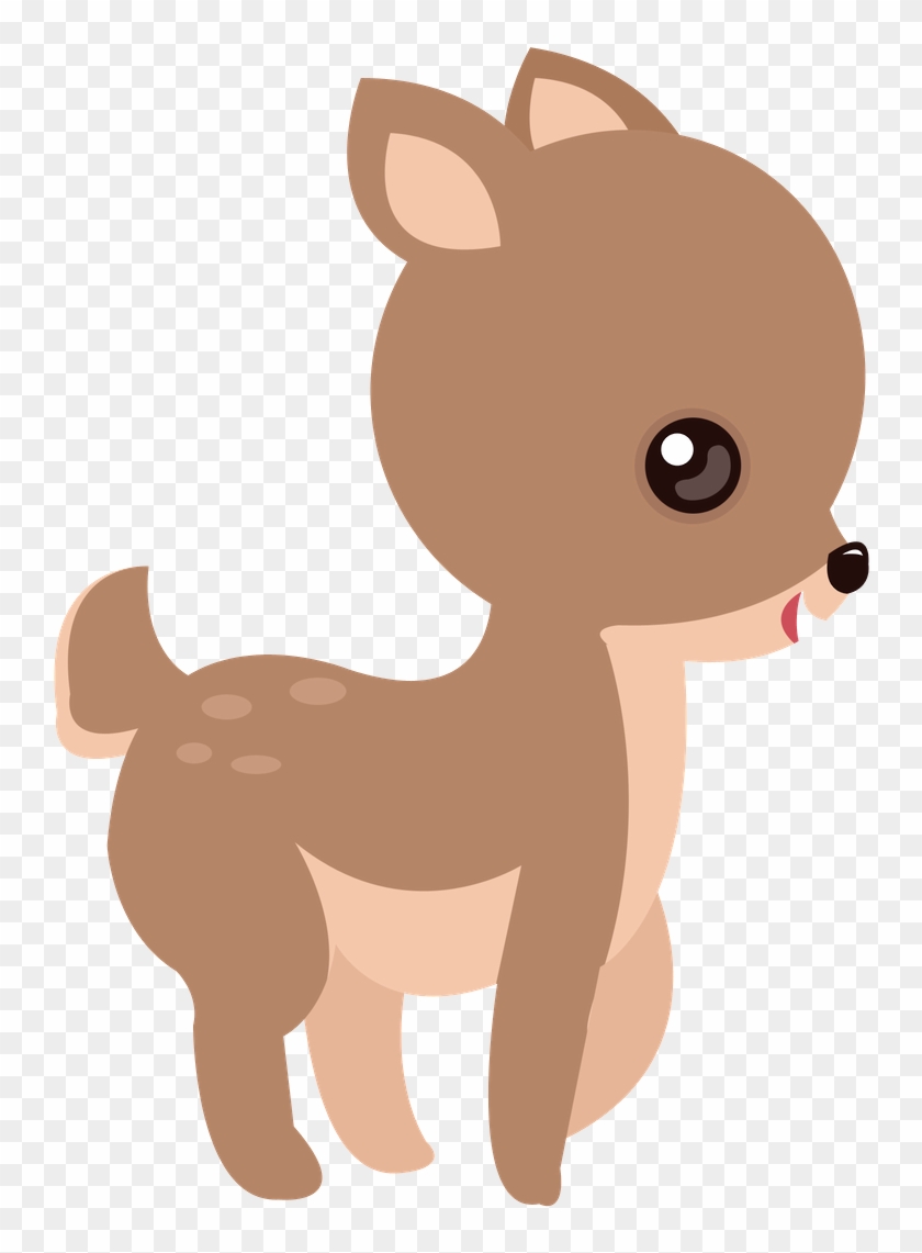 Branca De Neve Cute Veado Animal 01 - Baby Deer Clip Art #574968