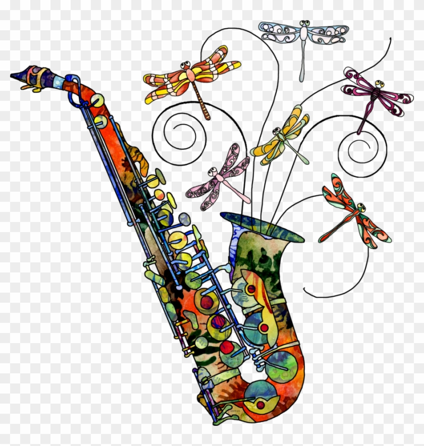 Art Painted Sax - Artistic Saxophone #575032