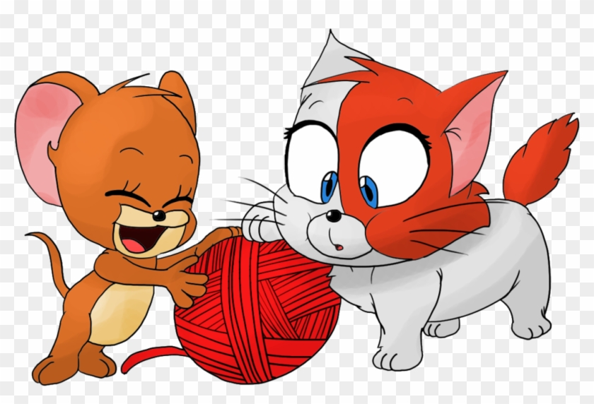 Facilities Banzai tray A Game Of Kitten And Mouse By Juacoproductionsarts - Tom And Jerry The  Unshrinkable Jerry Mouse - Free Transparent PNG Clipart Images Download