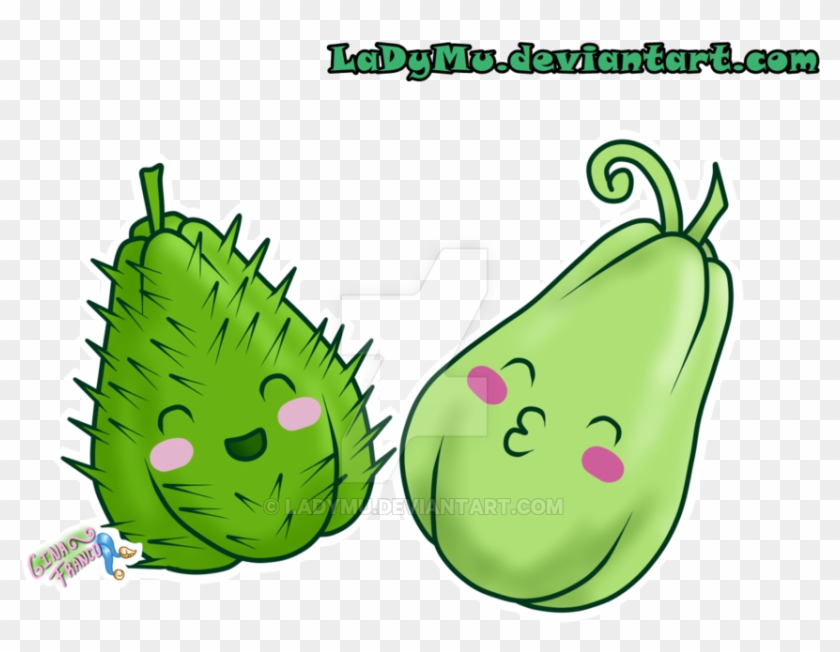 Chayotitos Kawaii By Ladymu - Drawing #575084