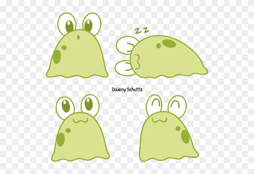 Kawaii Slug By Daieny - Drawing #575106