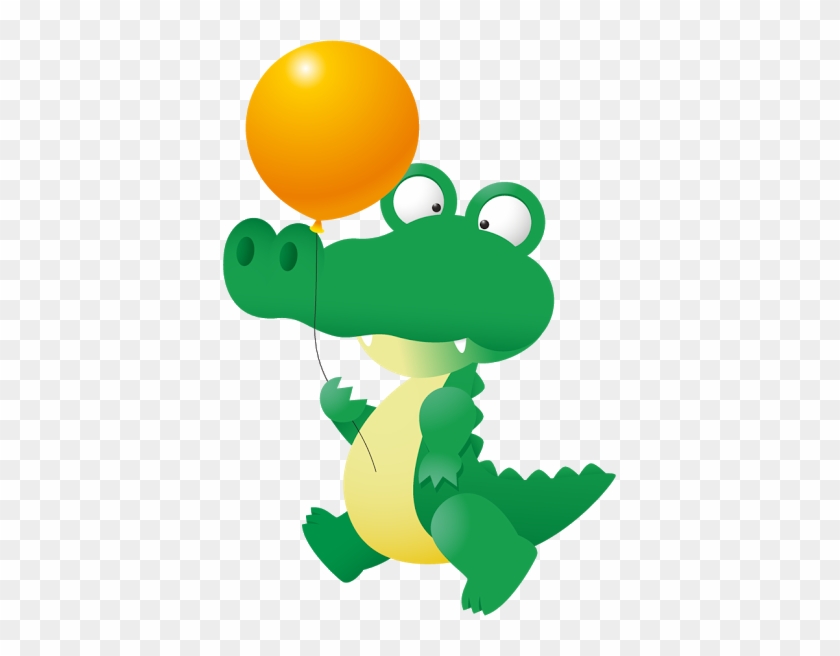 Um Jacaré Bonitinho - Alligator 1st Birthday Rectangle Magnet #575234